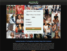 Tablet Screenshot of fuckbookmauritius.com